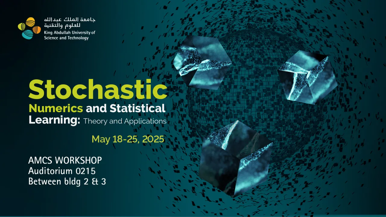 Stochastic Numerics and Statistical Learning Workshop