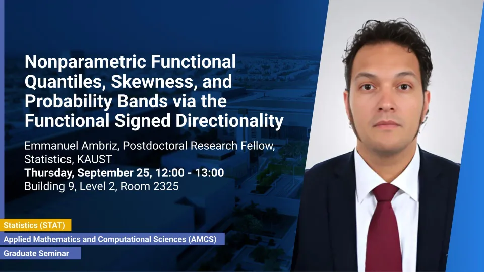 KAUST-CEMSE-AMCS-STAT-Graduate-Seminar-Emmanuel-Ambriz-Nonparametric-functional-quantiles